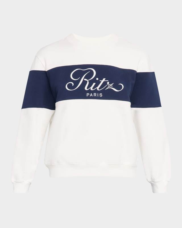 FRAME x Ritz Paris Logo Sport Sweatshirt